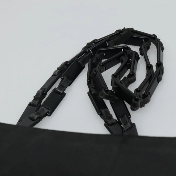 PRADA Tote Bag Nylon Black Auth ti2918 - Picture 9 of 16